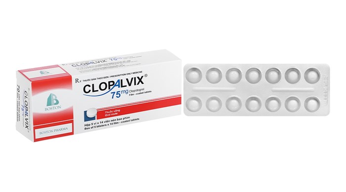 Thuốc Clopalvix 75mg hộp 70 viên