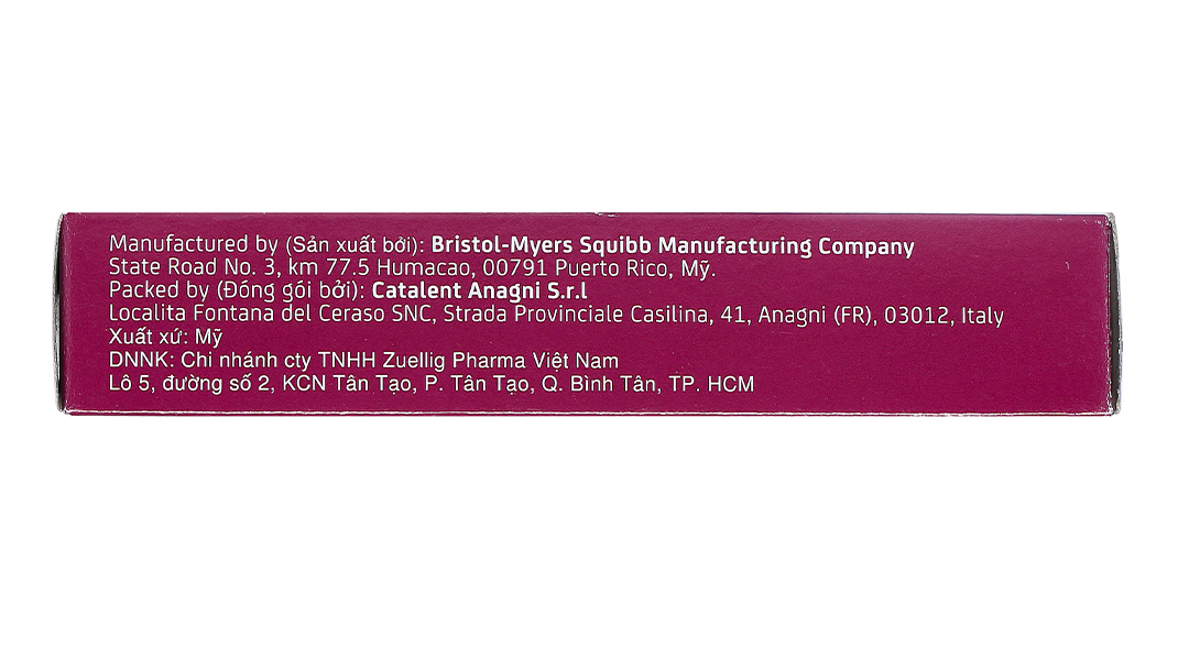 Eliquis 2.5mg phòng ngừa đột quỵ, tắc tĩnh mạch phổi