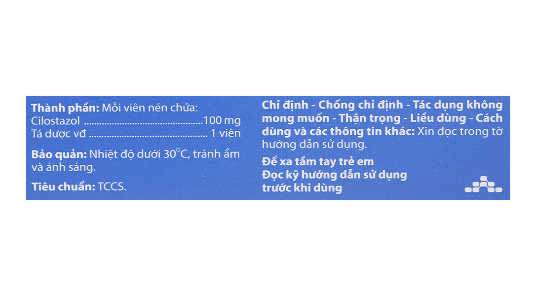 Crybotas 100 điều trị cơn đau cách hồi do bệnh động mạch chi dưới