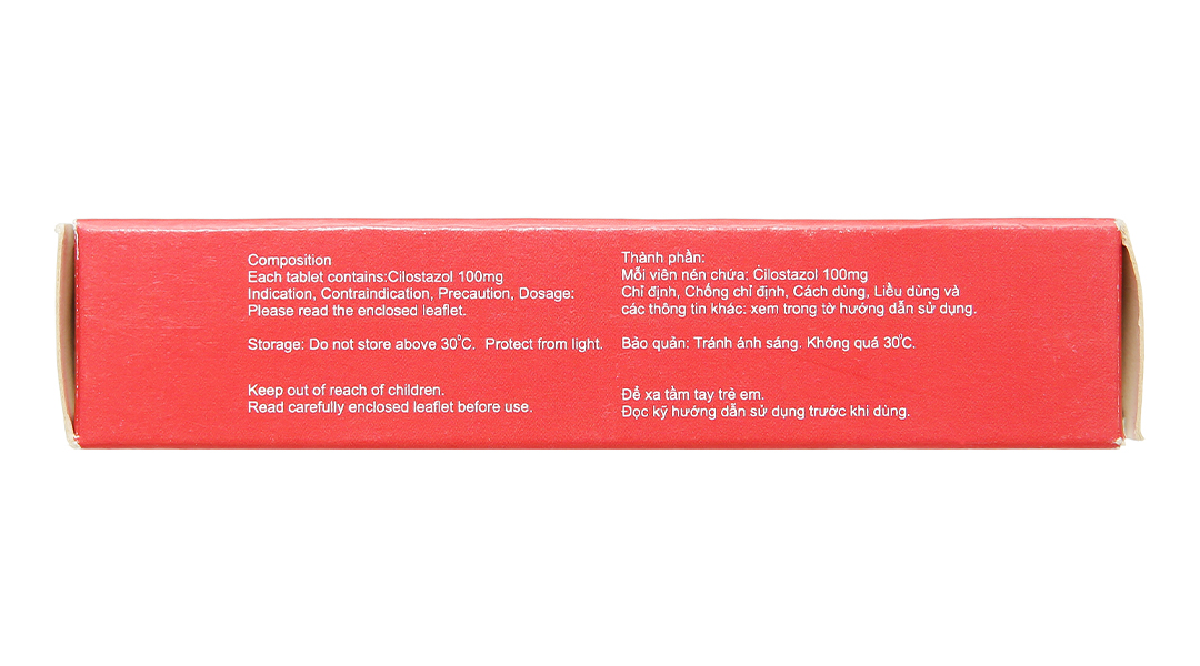 Pletaz 100mg tablets trị bệnh lý đau cách hồi ở chân