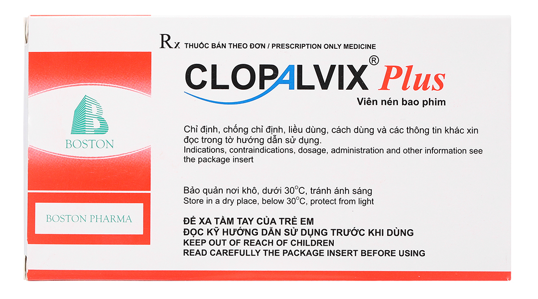 Clopalvix Plus ngừa xơ vữa động mạch, phòng ngừa huyết khối
