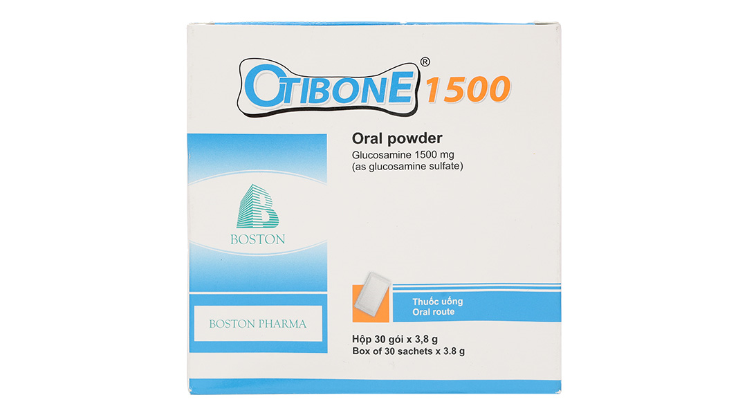 Thuốc bột uống Otibone 1500 giảm triệu chứng của thoái hóa khớp