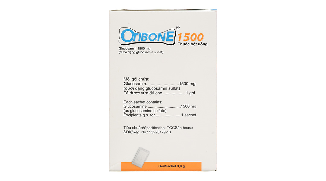 Thuốc bột uống Otibone 1500 giảm triệu chứng của thoái hóa khớp