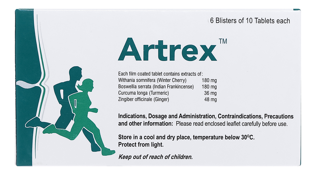 Artrex trị viêm khớp dạng thấp, thoái hóa khớp