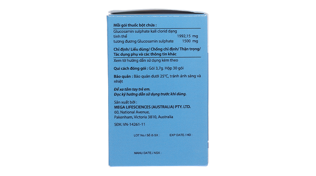 Thuốc bột Flexsa 1500 giảm triệu chứng viêm khớp gối