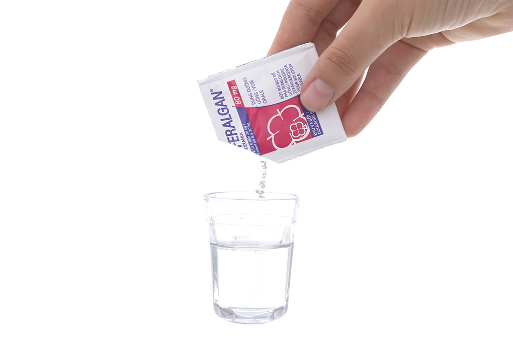 Bột sủi Efferalgan 80mg giúp giảm đau, hạ sốt