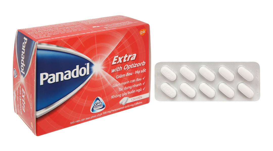 Panadol Extra With Optizorb giảm đau, hạ sốt