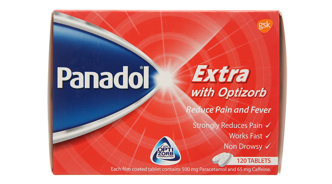Panadol Extra With Optizorb giảm đau, hạ sốt