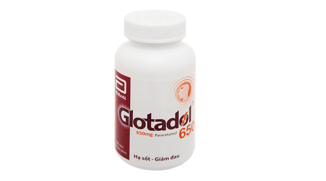 Glotadol 650 hạ sốt, giảm đau từ nhẹ đến vừa