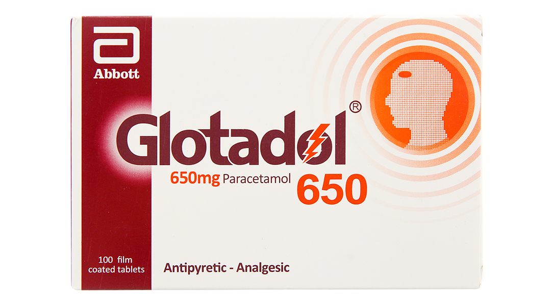 Glotadol 650 hạ sốt, giảm đau từ nhẹ đến vừa