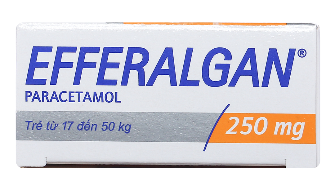 Bột sủi Efferalgan 250mg giảm đau, hạ sốt