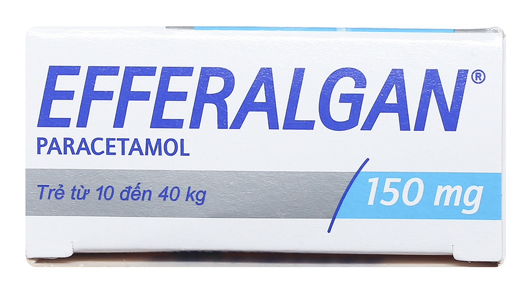 Bột sủi Efferalgan 150mg giảm đau từ nhẹ đến vừa, hạ sốt