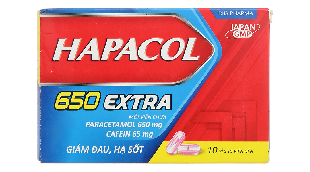 Hapacol 650 Extra giảm đau, hạ sốt