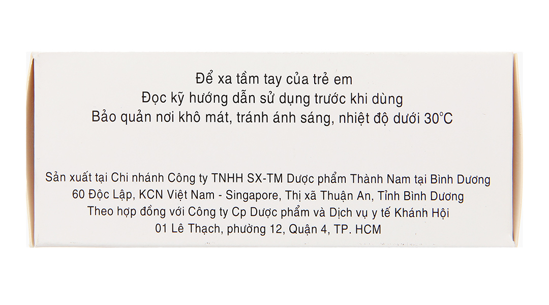Paracetamol Khahopharma 500mg giảm đau, hạ sốt