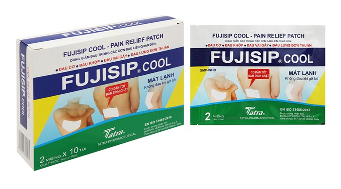 Fujisip Cool giúp giảm bong gân bầm tím