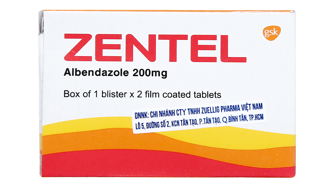 Thuốc xổ giun Zentel 200mg: Công dụng, Liều dùng và Tác dụng phụ