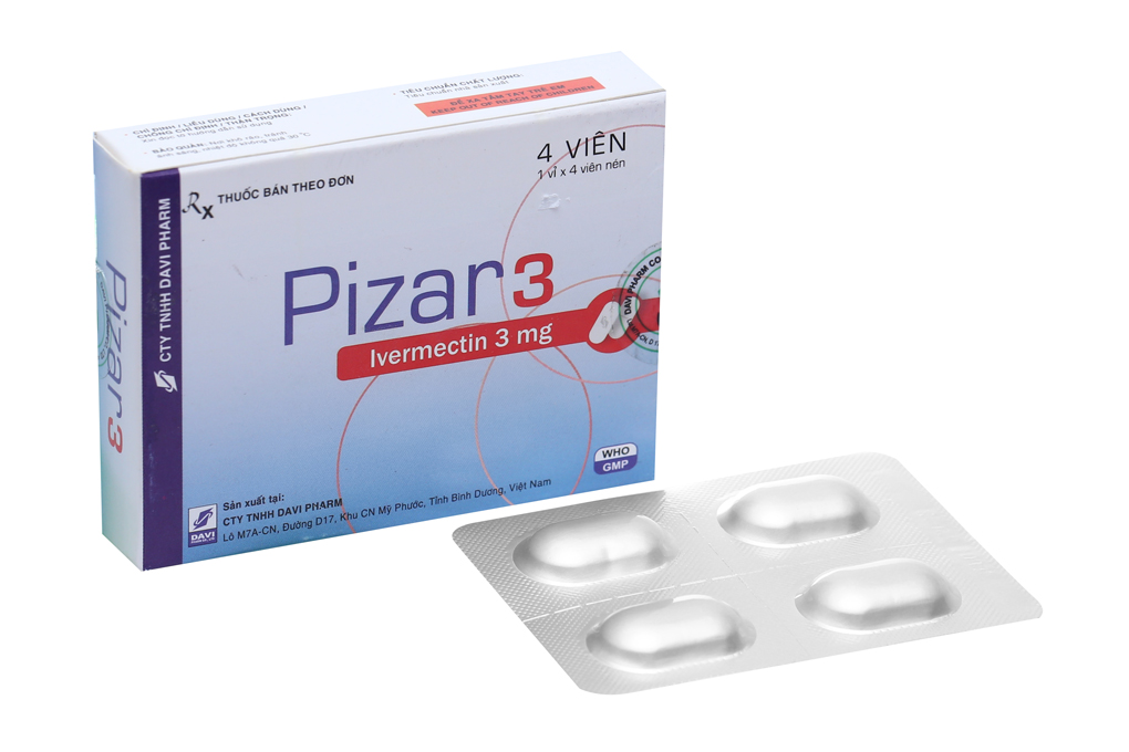 Pizar 3 trị giun sán