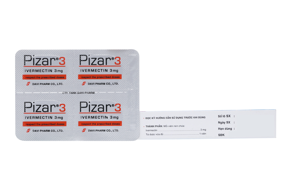 Pizar 3 trị giun sán