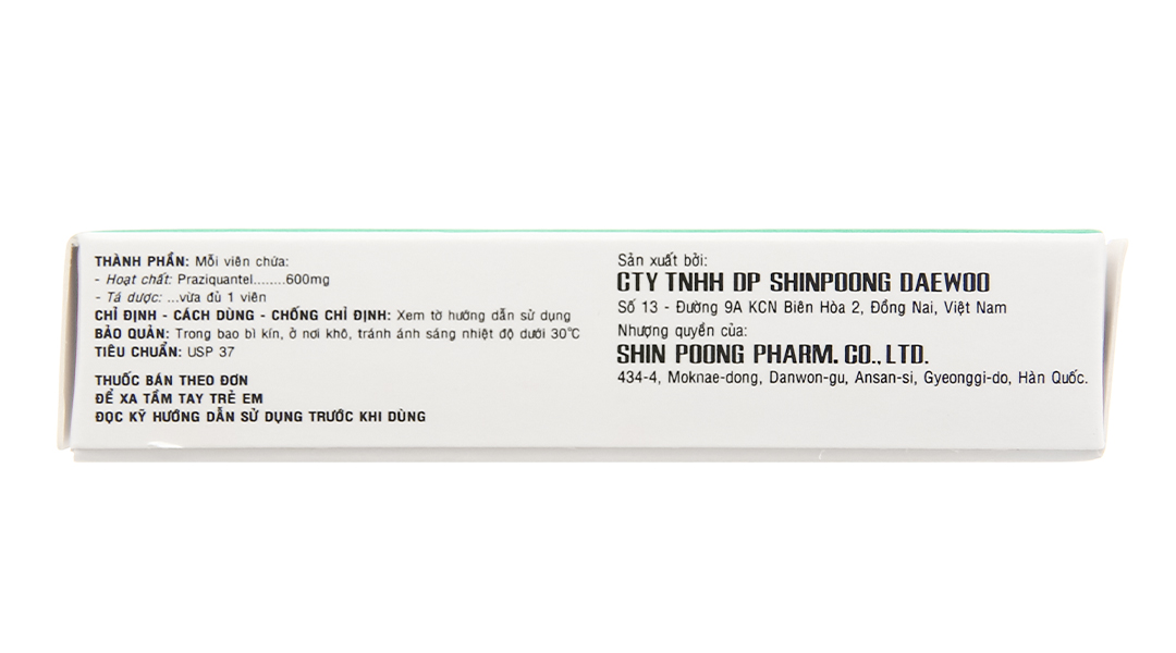 Distocide 600mg trị giun sán