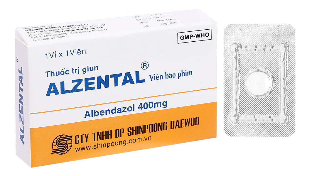 Thuốc tẩy giun Alzental 400: Công dụng, liều dùng và cách sử dụng hiệu quả