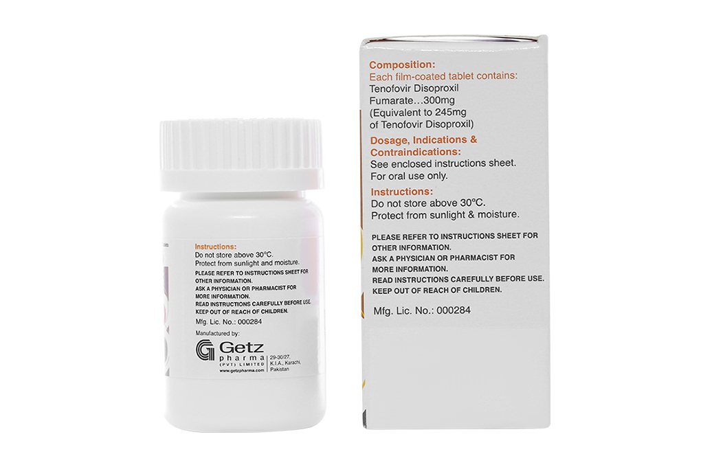 Getino-B 300mg thuốc kháng virus, trị viêm gan B
