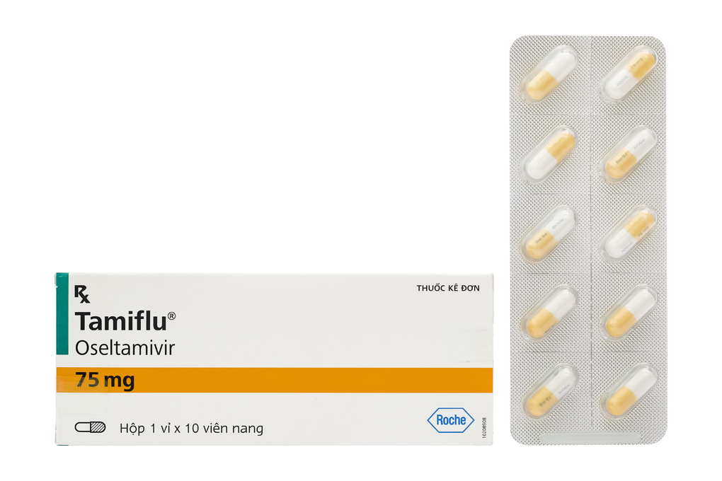 Tamiflu 75mg phòng và trị cúm do virus