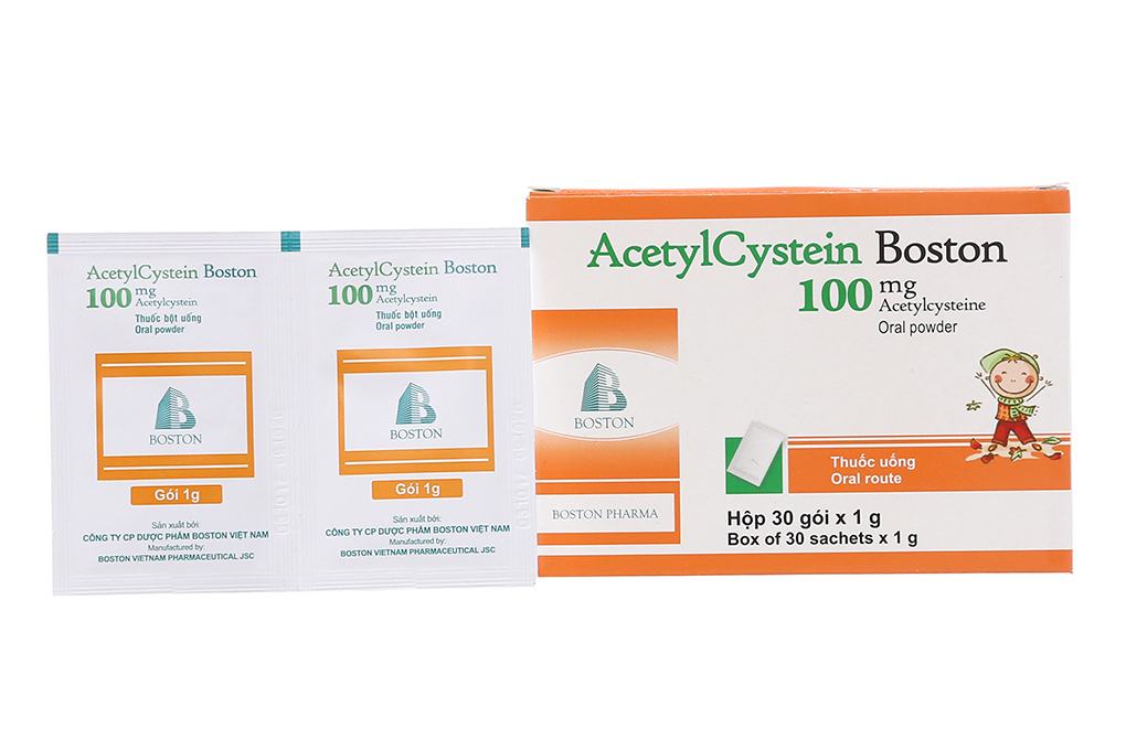 Thuốc Ho Acetylcystein 100mg: Công Dụng, Cách Dùng và Lưu Ý