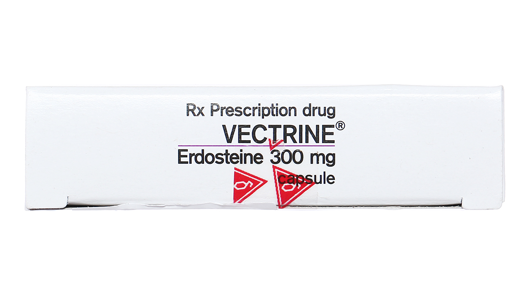 Vectrine 300mg làm loãng, tiêu đàm trong bệnh lý hô hấp
