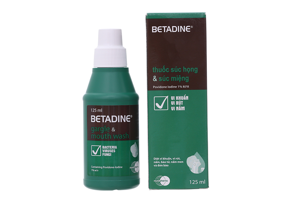 Betadine súc miệng cách dùng: Hướng dẫn chi tiết và an toàn