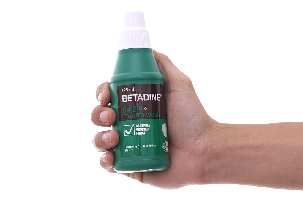 Thuốc súc họng, súc miệng Betadine trị nhiễm khuẩn miệng - 07/2025 | nhathuocankhang.com
