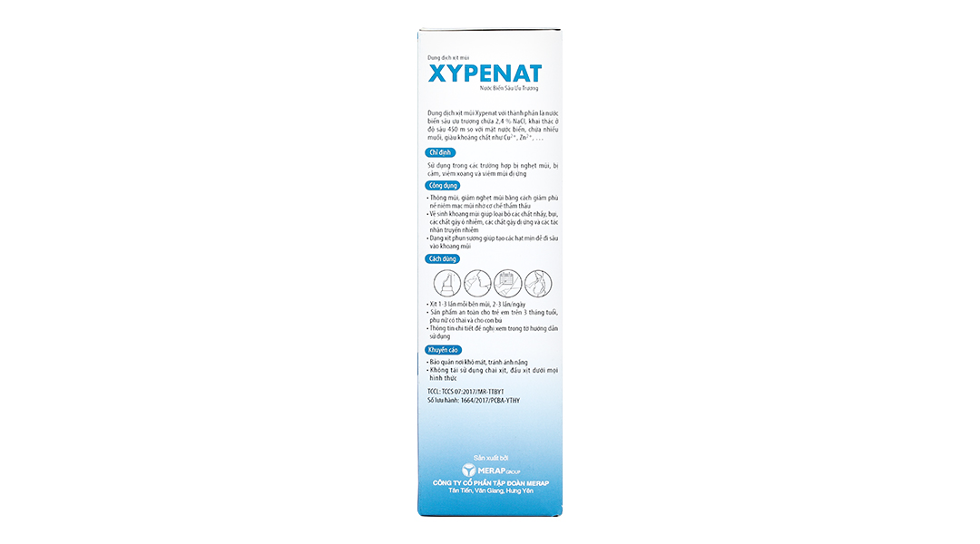 Xịt mũi Xypenat giảm nghẹt mũi