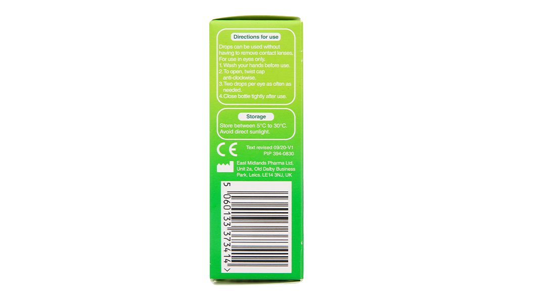 Nước mắt nhân tạo Vizulize Hypromellose 0.3% giảm cảm giác khô, kích ứng mắt