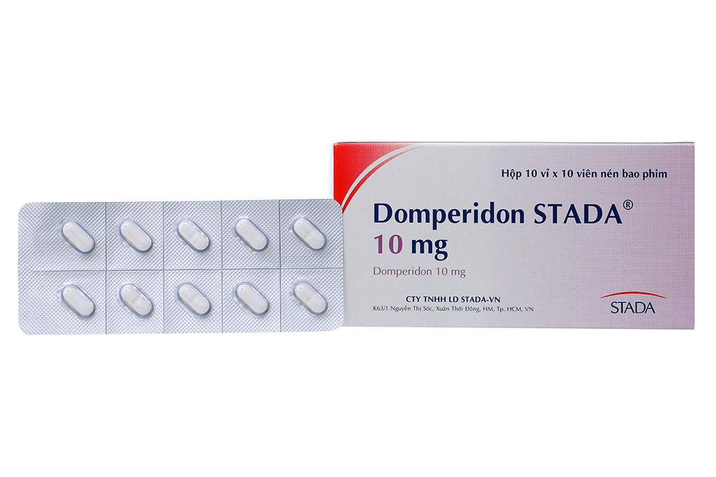 Domperidon Stada 10mg trị triệu chứng nôn và buồn nôn