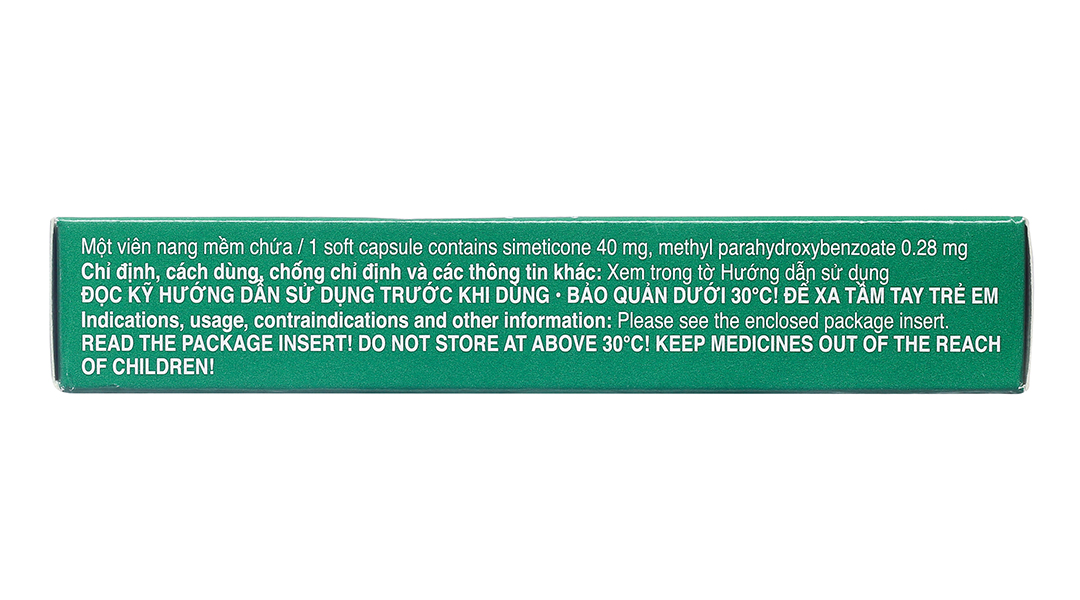 Espumisan 40mg trị đầy hơi, chướng bụng
