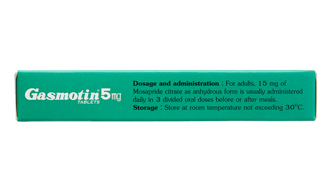 Gasmotin 5mg trị triệu chứng dạ dày - ruột