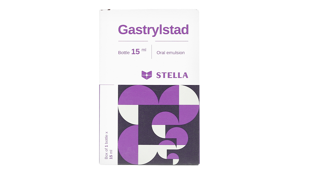 Nhũ dịch uống Gastrylstad trị đầy hơi, khó tiêu