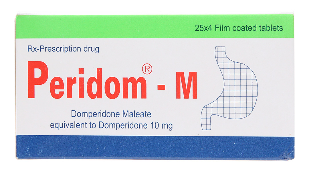 Peridom - M 10mg trị chứng nôn và buồn nôn