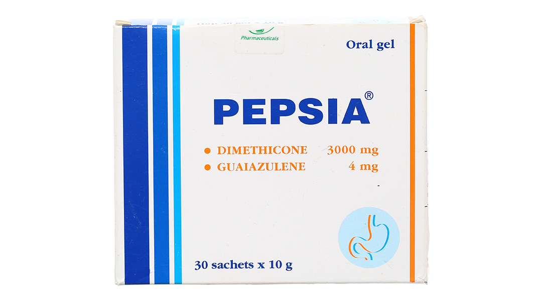 Gel uống Pepsia trị chứng đầy hơi, ợ nóng