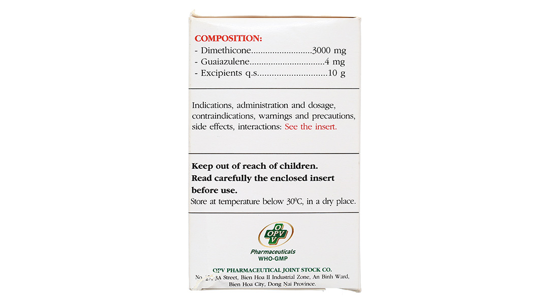 Gel uống Pepsia trị chứng đầy hơi, ợ nóng