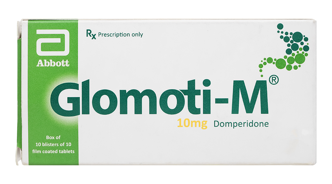 Glomoti-M 10mg trị triệu chứng nôn và buồn nôn