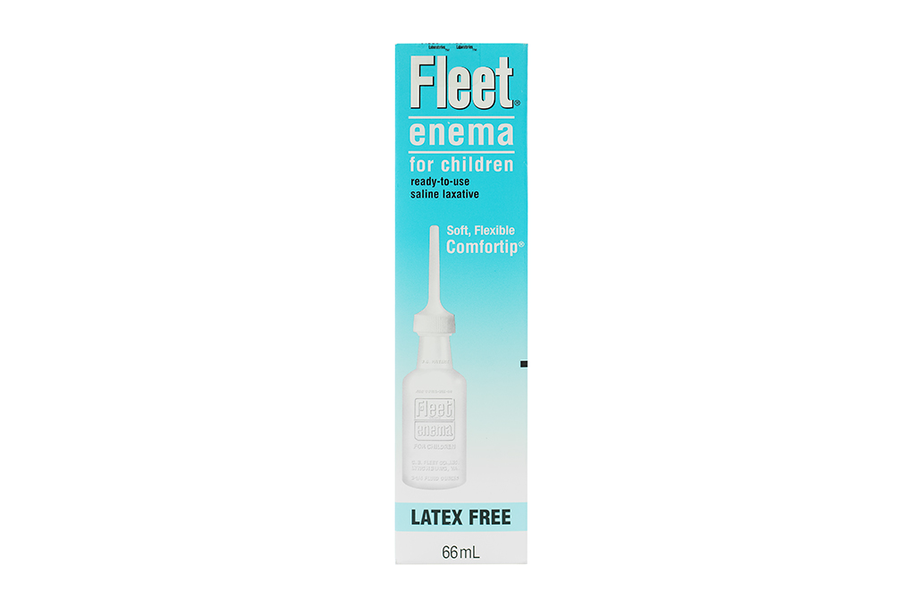 Dung dịch thụt trực tràng Fleet enema for children trị táo bón