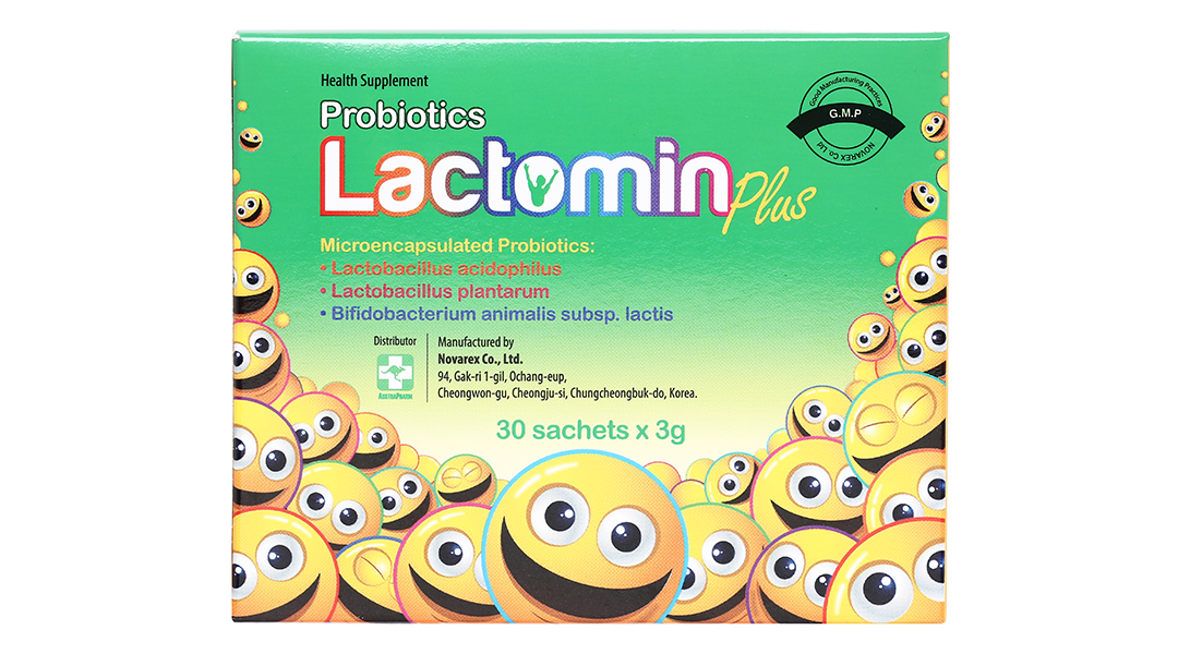 Cốm vi sinh Probiotics Lactomin Plus bổ sung lợi khuẩn