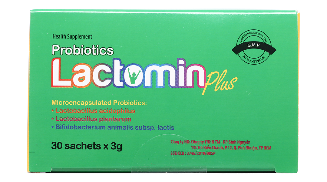 Cốm vi sinh Probiotics Lactomin Plus bổ sung lợi khuẩn