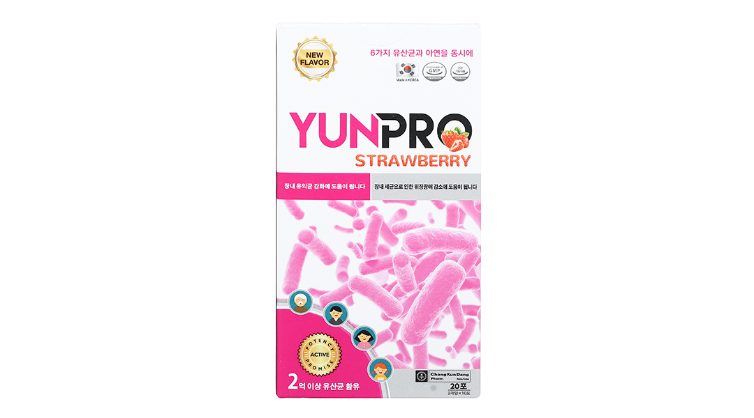 Men vi sinh Yunpro Strawberry bổ sung lợi khuẩn