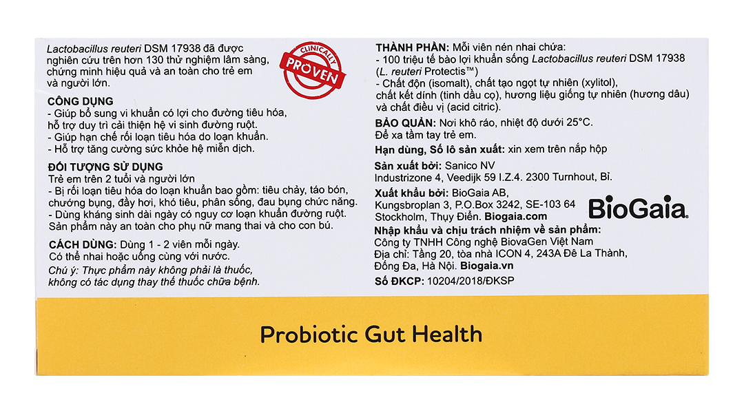 Biogaia Protectis