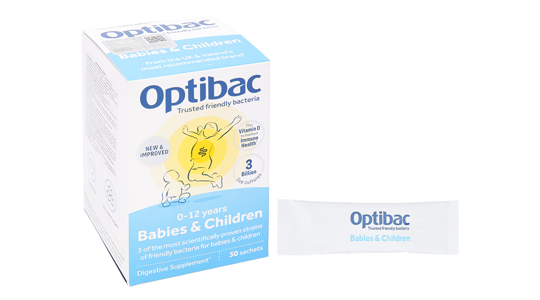 Thực phẩm bảo vệ sức khỏe Optibac Babies & Children