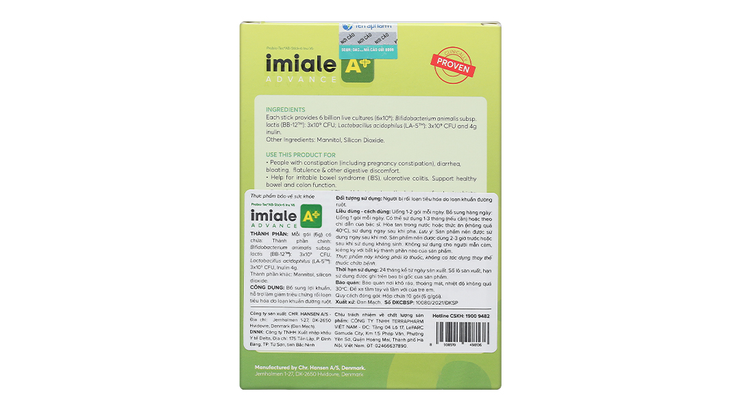 Men Vi Sinh Imiale A+ 6g