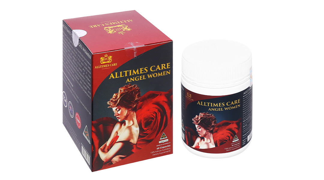 Viên Uống Hỗ Trợ Cải Thiện Nội Tiết Tố Nữ Alltimes Care Angel Women hộp 60 viên