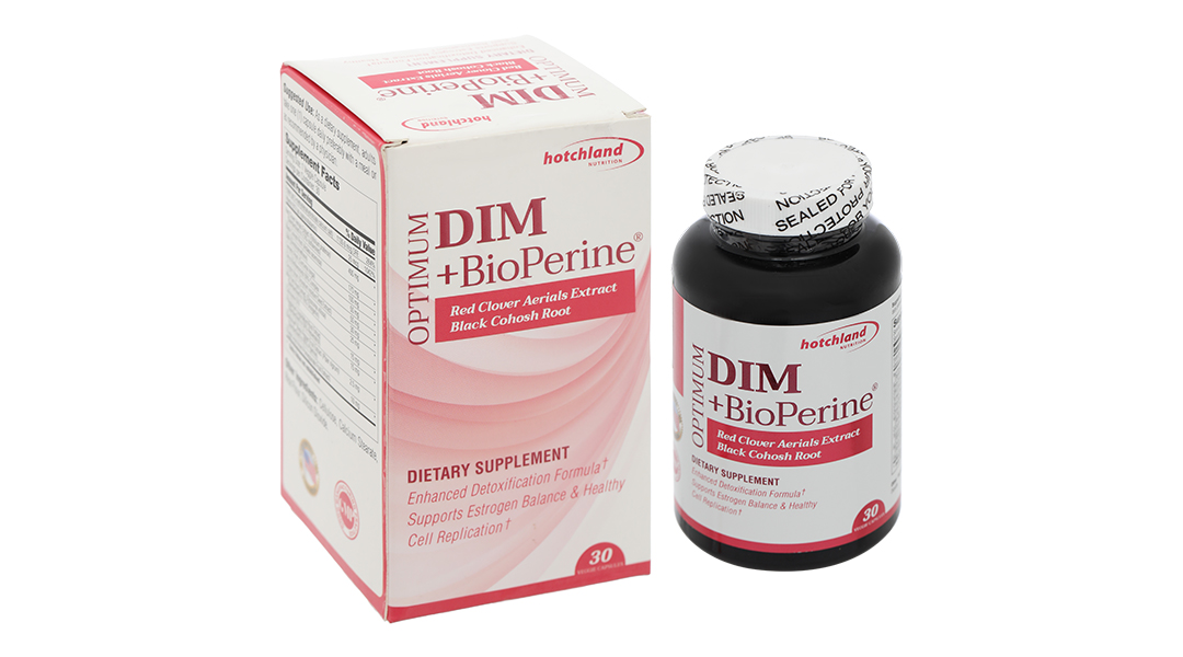 Optimum Dim + Bioperinre hỗ trợ cải thiện nội tiết tố estrogen