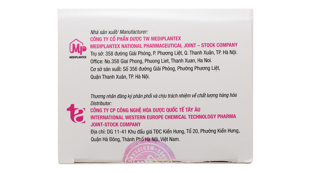 Thực phẩm bảo vệ sức khỏe ovaq plus hộp 60 viên